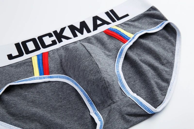 Męskie Seksowne Slipy z Kieszonką Push Up JOCKMAIL Bawełna - XL