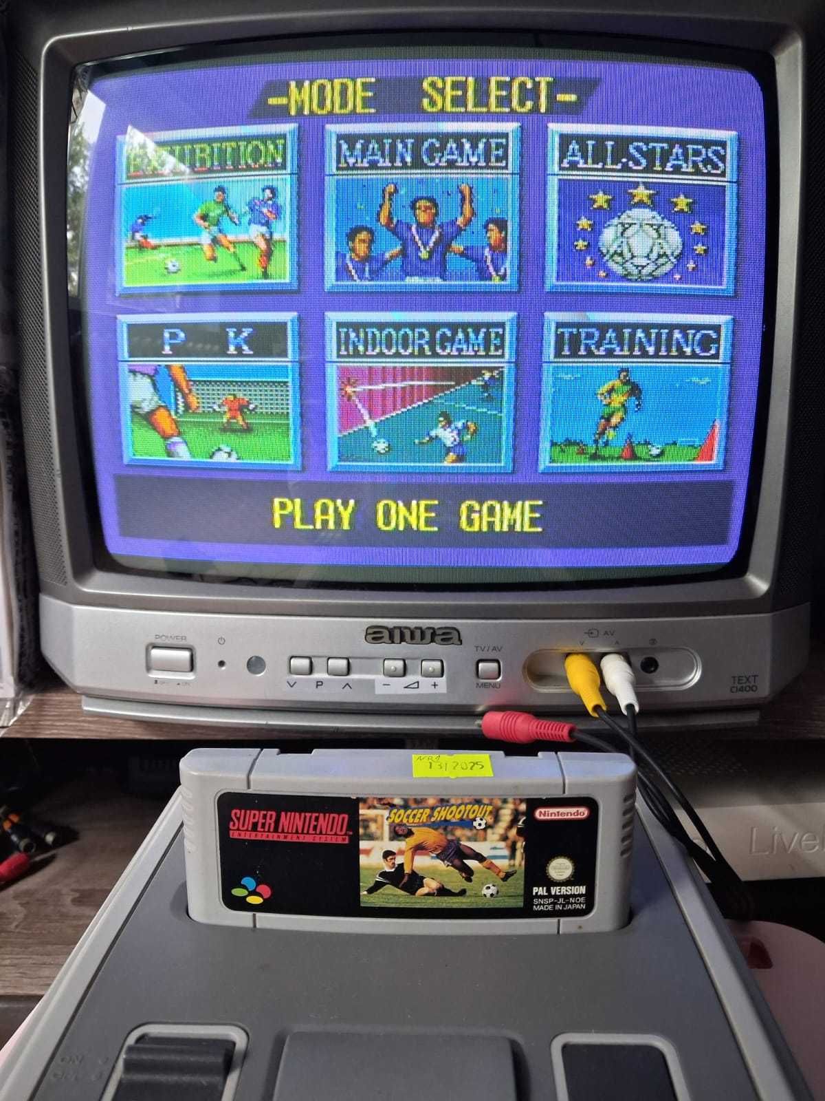 Soccer Shootout SNES prezent Super Nintendo