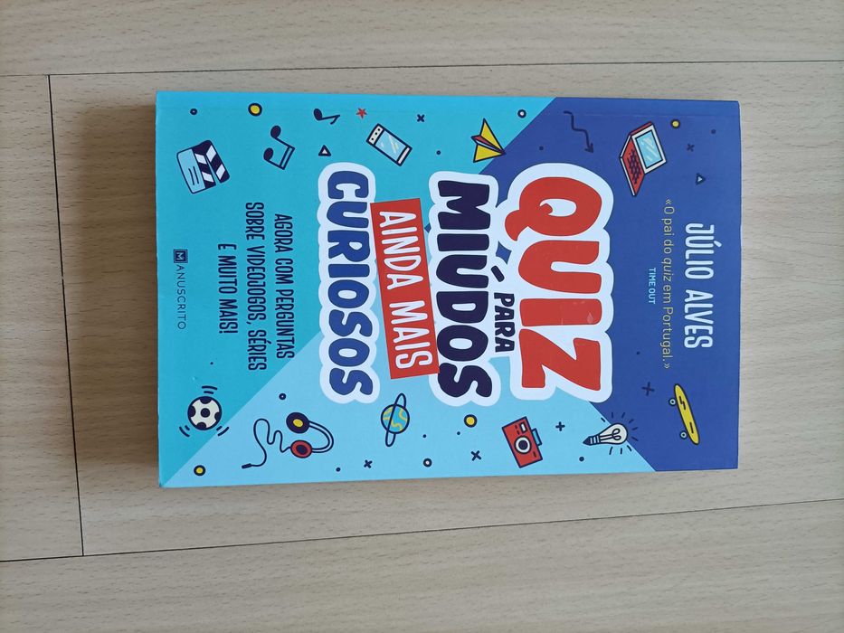 Livro-quiz para miúdos ainda mais curiosos