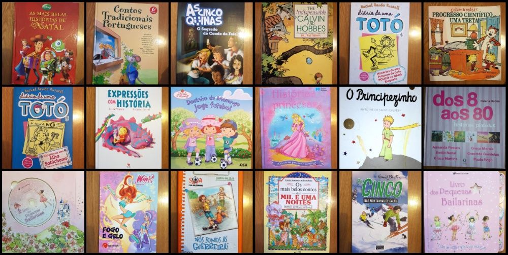 Pack Livros Infantis - Até 20 Livros