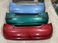 Бампер задний chevrolet aveo t200  хечбек 96543017