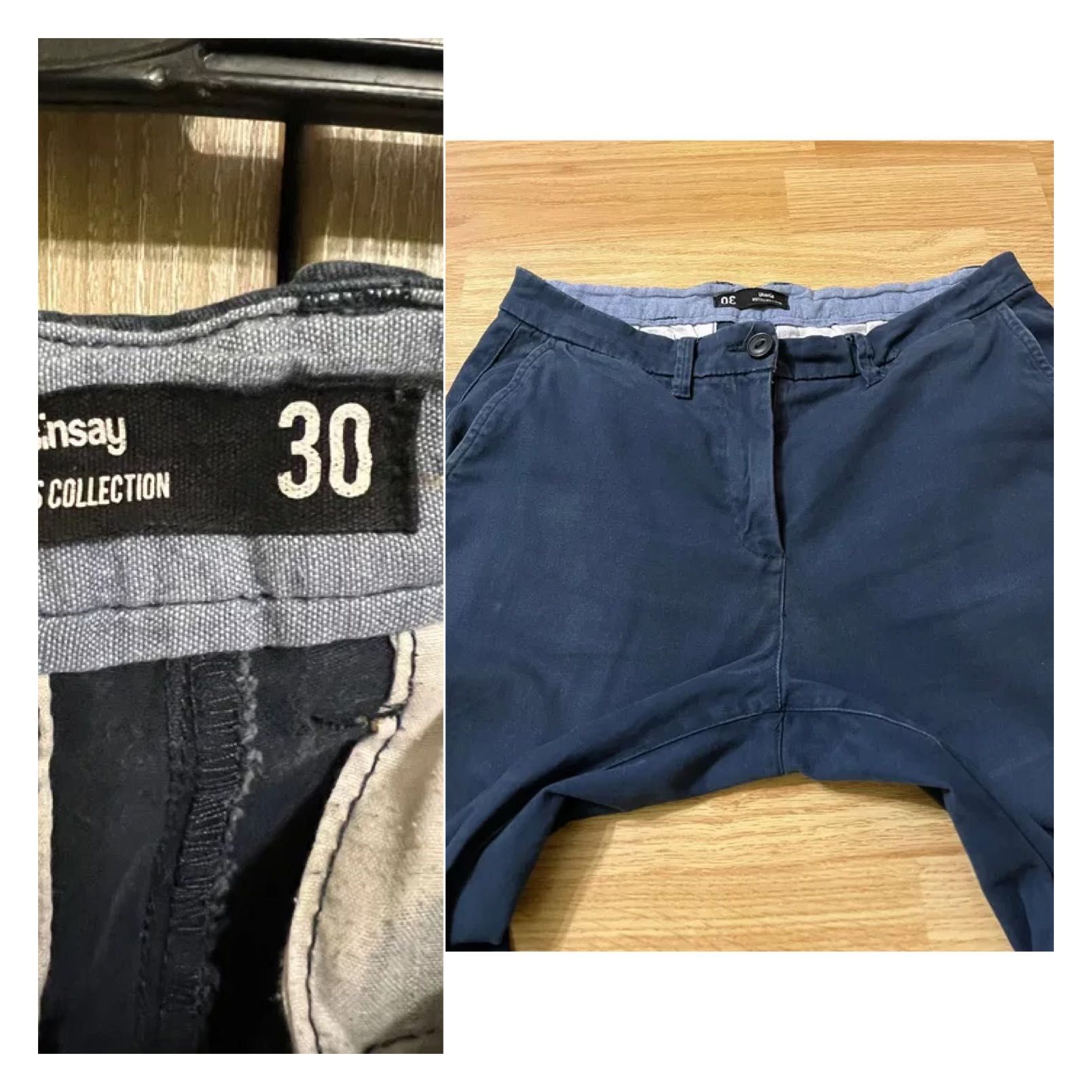 Штани котонові, джинси, спортивні чоловічі р. S (30), М