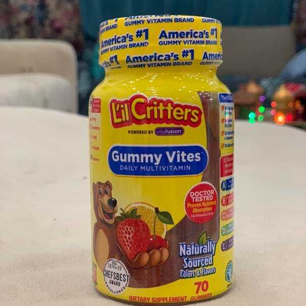 Lil Critters Gummy Vites США Мультивитамины для детей детские витамины