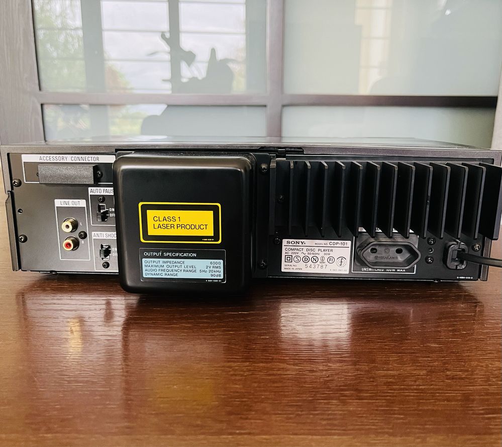 Odtwarzacz CD Sony CDP 101