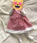 Śliczna niemowlęca sukieneczka 3-6msc JoJo Maman Bebe
