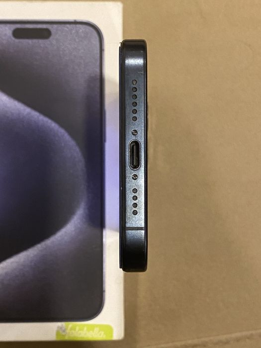 Apple iPhone Pro Max 15 256GB Azul Titânio Muito Bom Estado Original