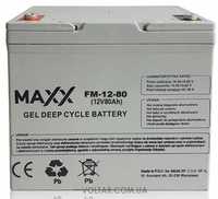 Акумулятор гелевий для ДБЖ MAXX Battery GEL 12V FM-12-80 80Ah