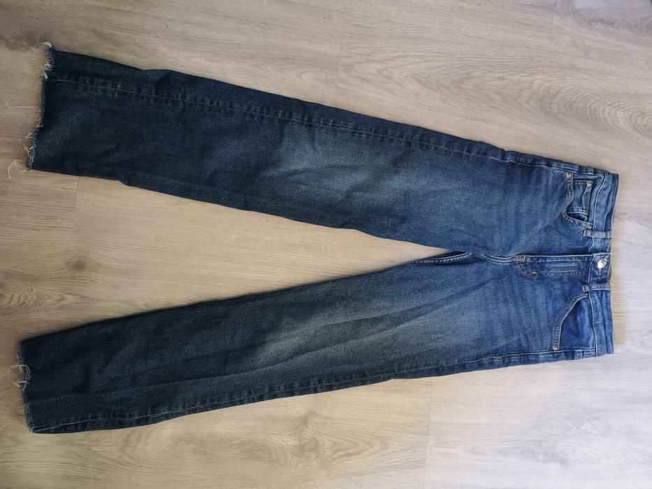 Spodnie z wysokim stanem H&M S