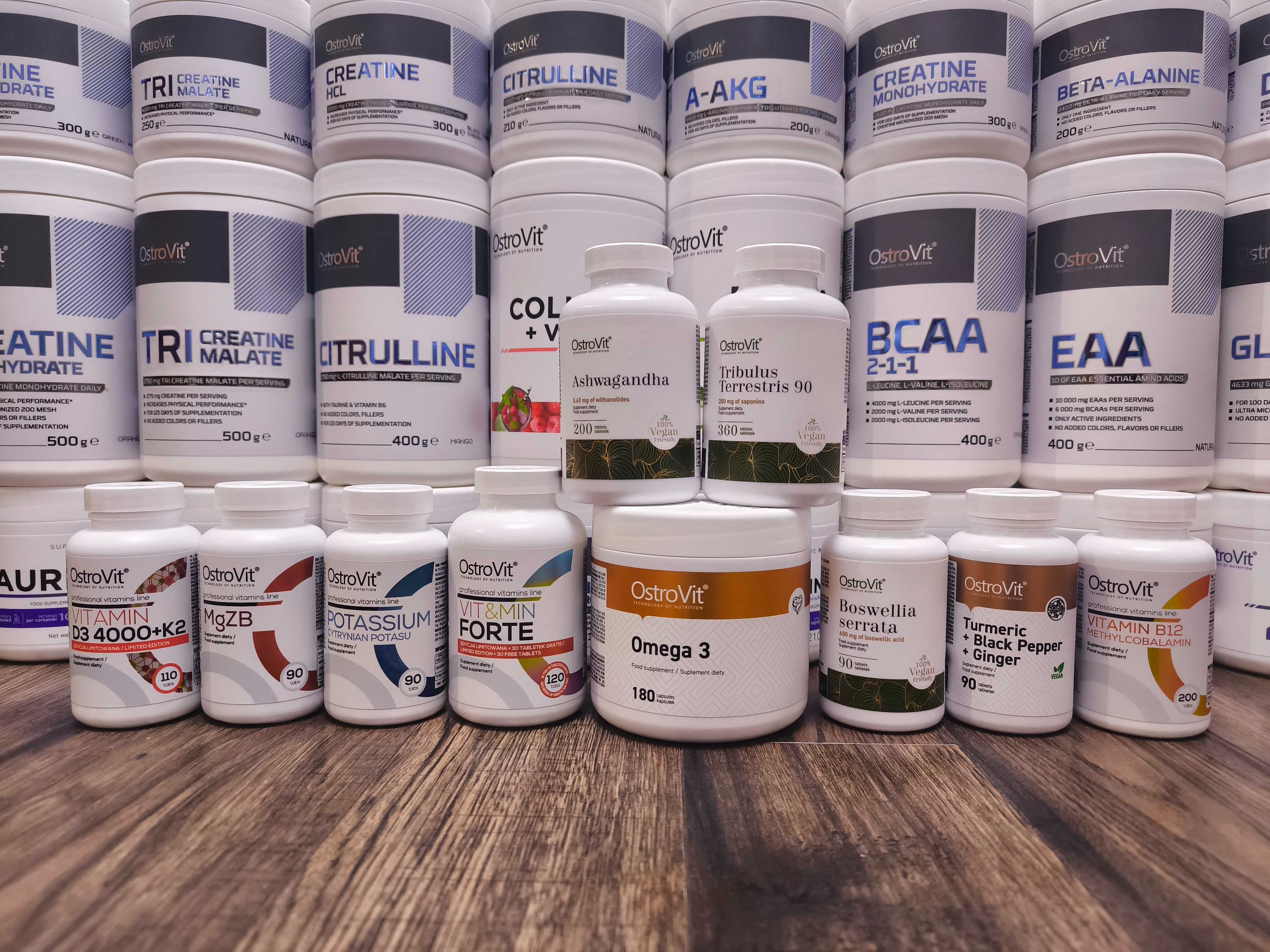 L-Glutamine 500гр. OstroVit Глютамін креатин протеїн
