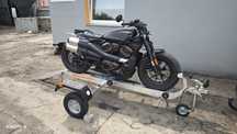 Przyczepka motocyklowa składana