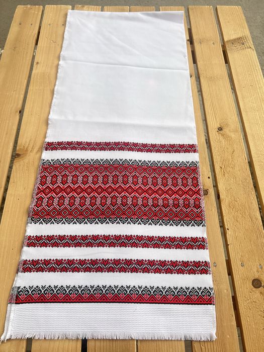 Рушник домотканний машинна вишивка