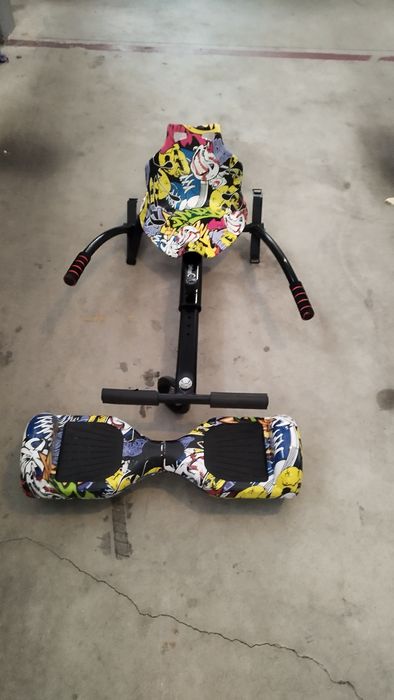 Hooverboard + kart como novo