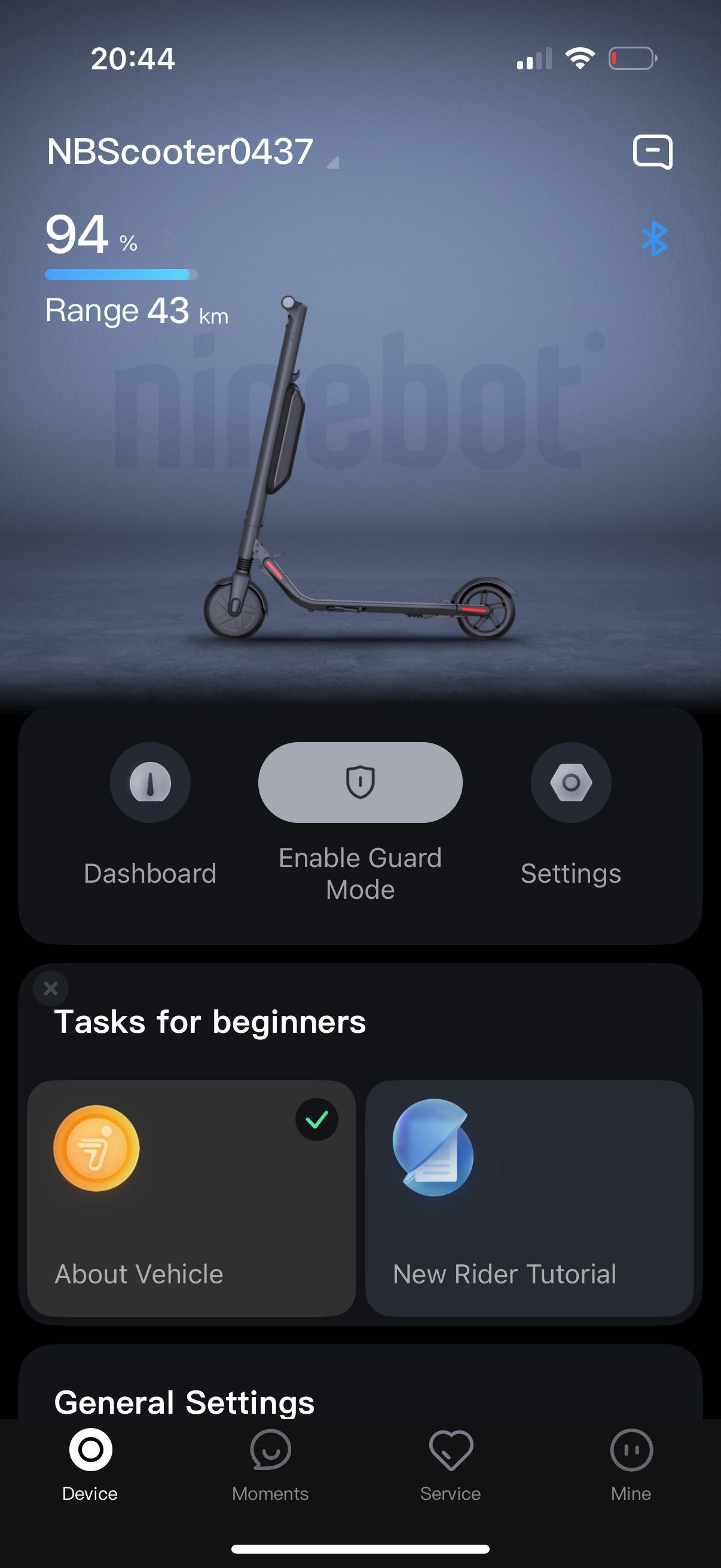 Електросамокат Ninebot by Segway KickScooter ES4