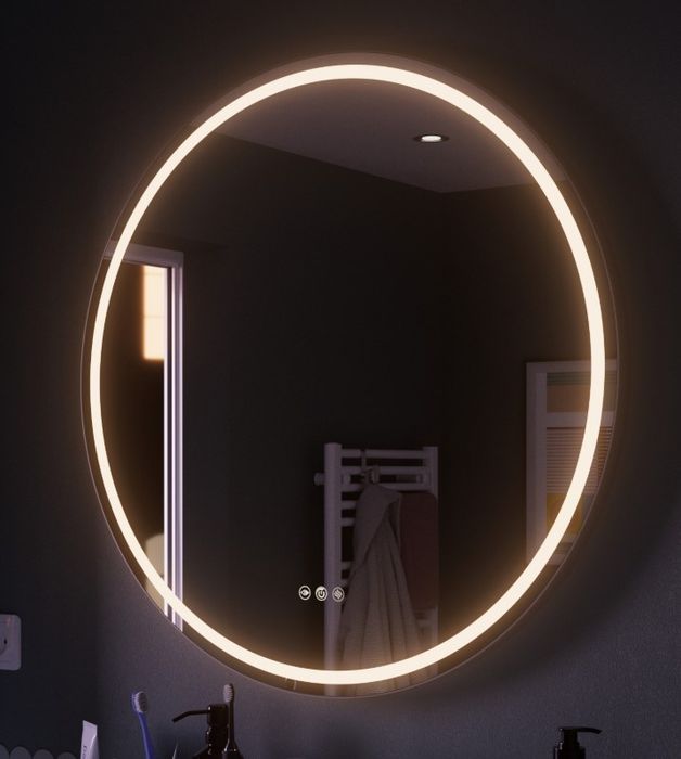 Espelho com iluminação LED, Sensea