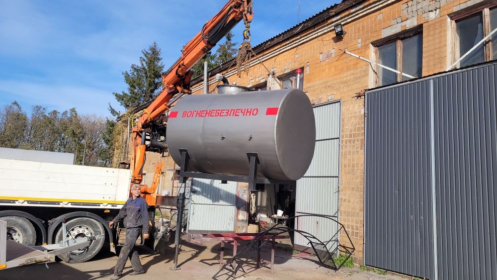 Резервуар під паливо ДП/ бенз/КАС Ємність для ПММ Міні АЗС Стелла ГСМ