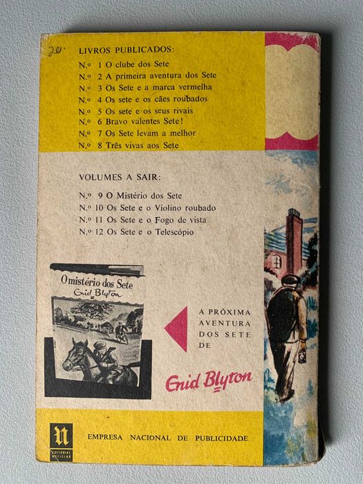 Três Vivas aos Sete, de Enid Blyton