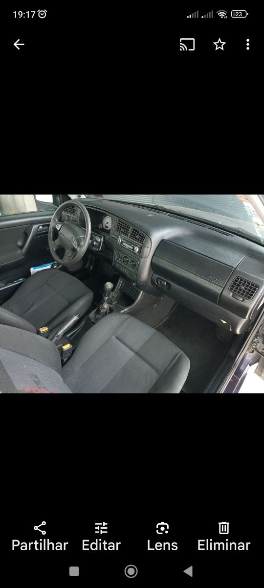 Vendo VW golf 3 AFN 110cv travão de disco as 4 rodas,Ac,teto abrir.