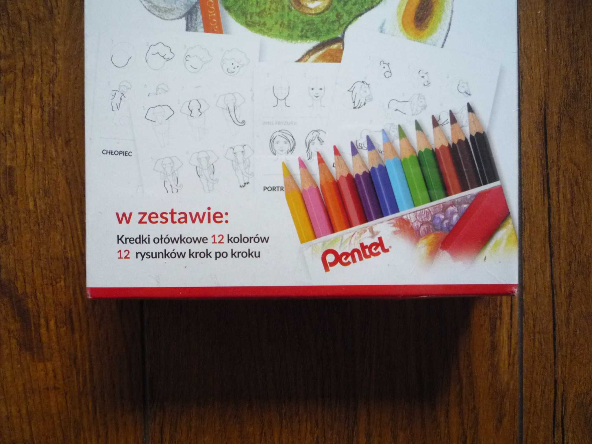 Pentel Kredki Ołówkowe Lekcja Rysunku