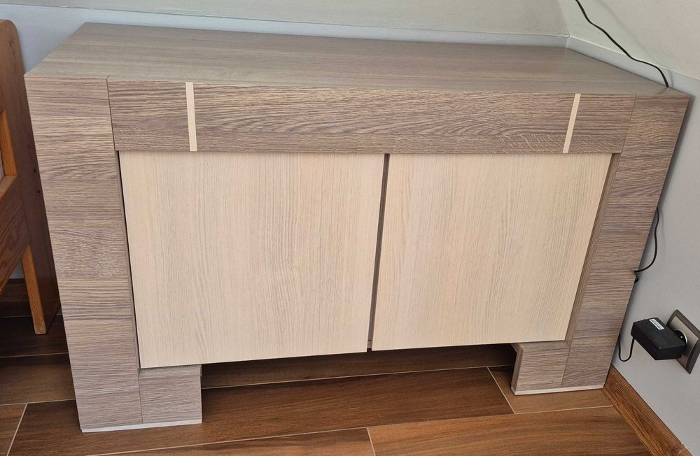 Zestaw 8 szt mebli VOX Modern Szafa Regał Półka Narożnik Komoda Biurko