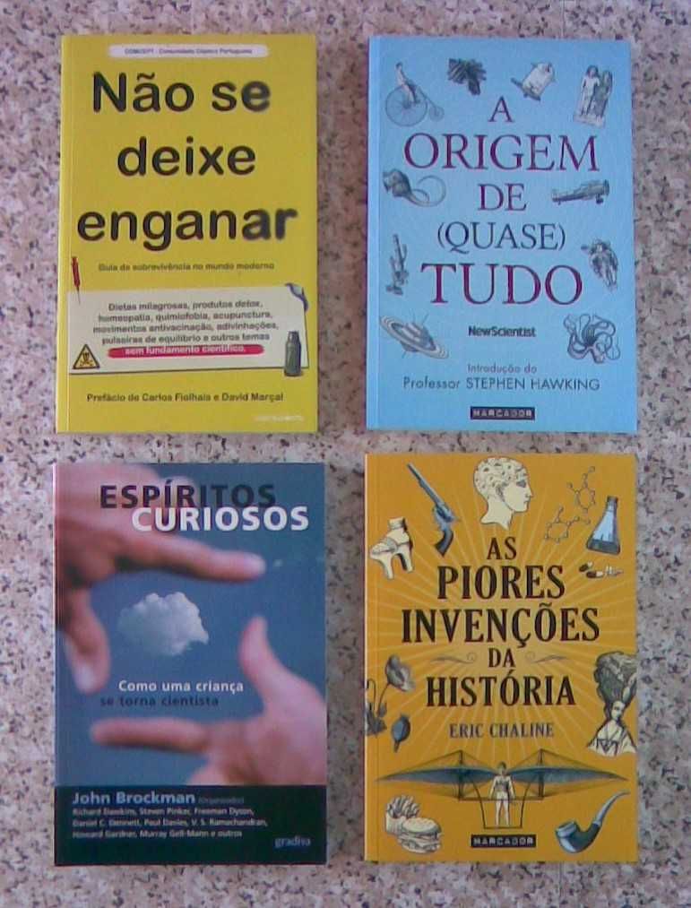Livros Divulgação Científica