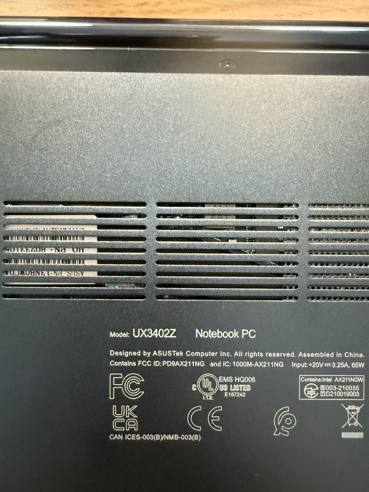 OLED UX3402ZA-KM064X I7-1260P 16GB 512GB w11Pro