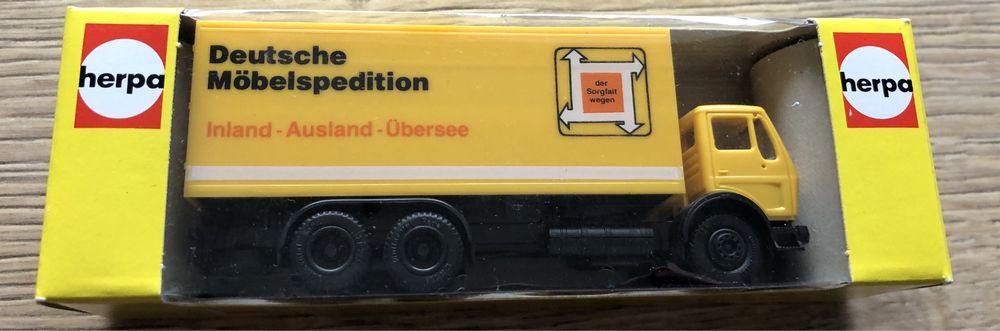 Herpa 806 390 DB Lkw Kasten Spedition ciężarówka