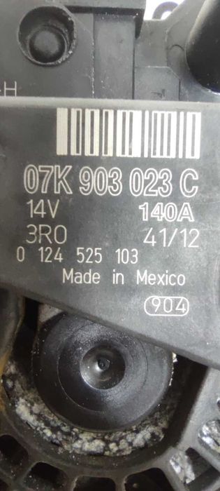 Генератори 140А-150А 03l903023l 06l903023G 06h903017E VW Tiguan golf 7
