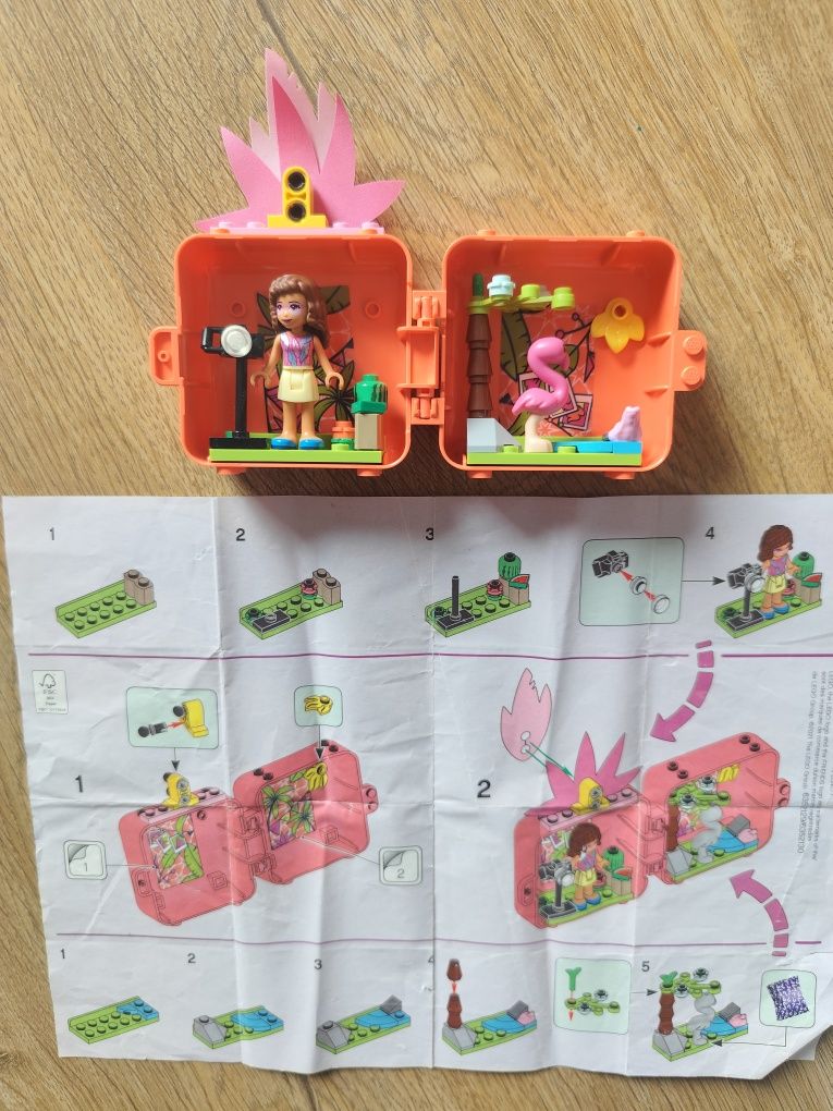 LEGO friends kostka Oliwii z flamingiem 41662
