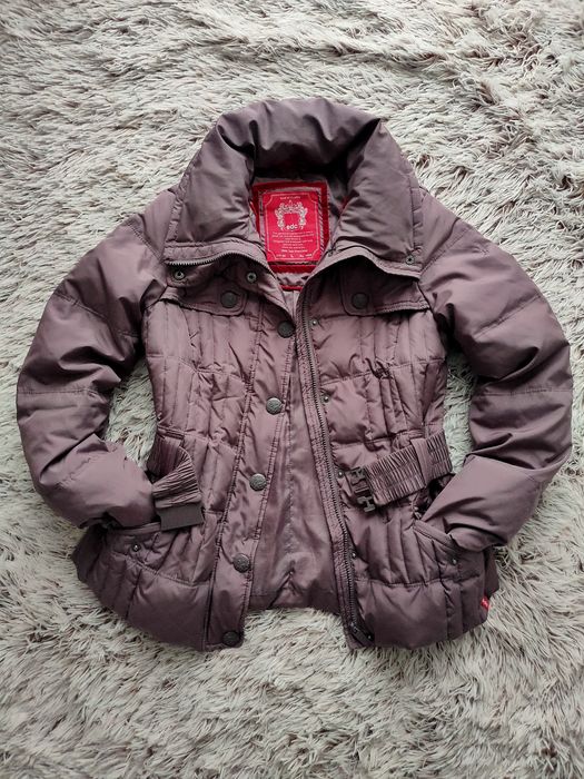 Ciepła kurtka puchowa Esprit, damska, puffer L/40, real down