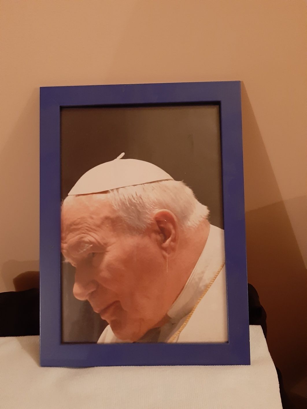 Obrazek Papież Jan Paweł II kolekcja oprawiony vintage obraz foto