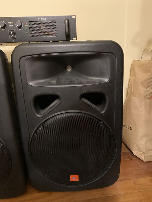 Kolumny JBL EON 1500 plus końówka mocy PULSC 500, okazja!!!