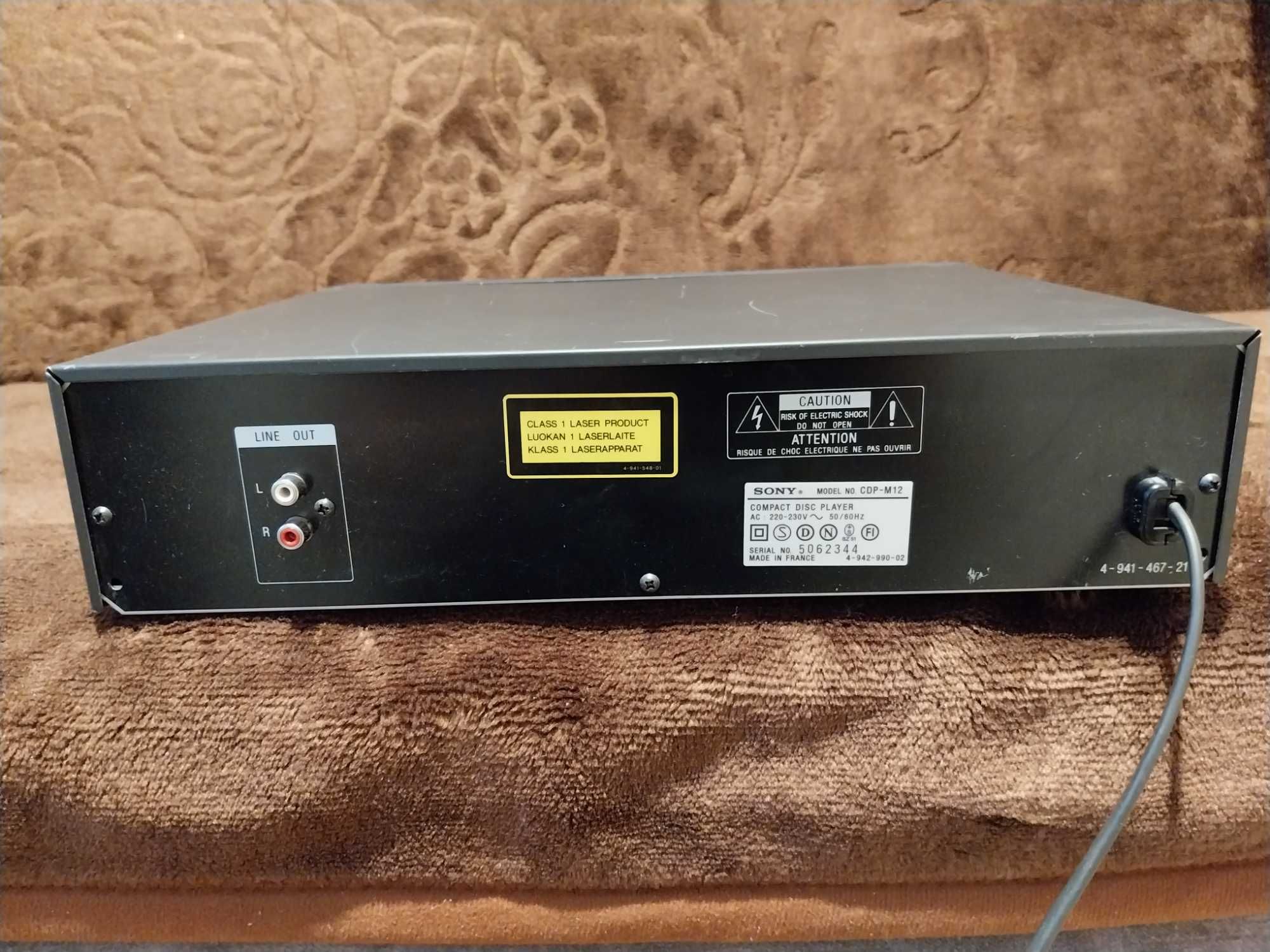 Odtwarzacz CD Sony CDP-M12 midi