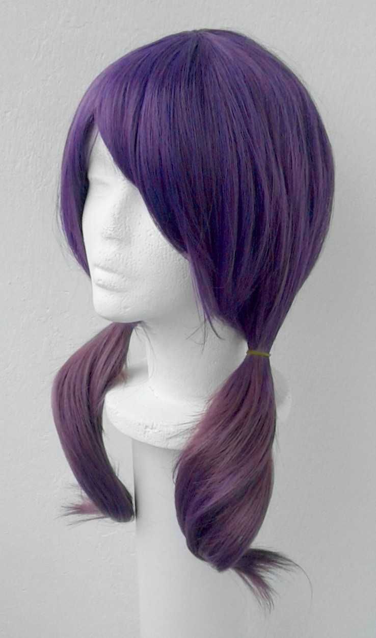 Kiss Him not me Serinuma Kae fioletowa ombre peruka cosplay wig