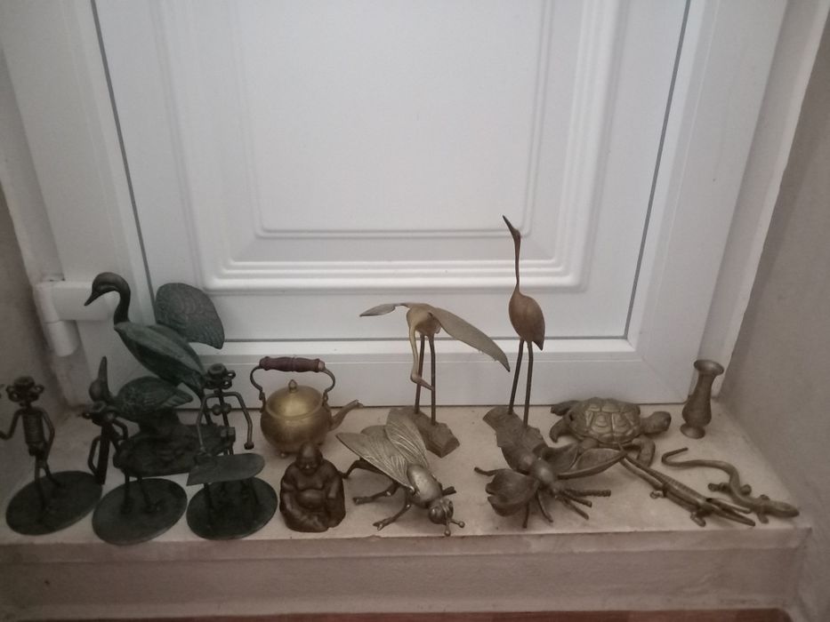 Peças em latão antigas