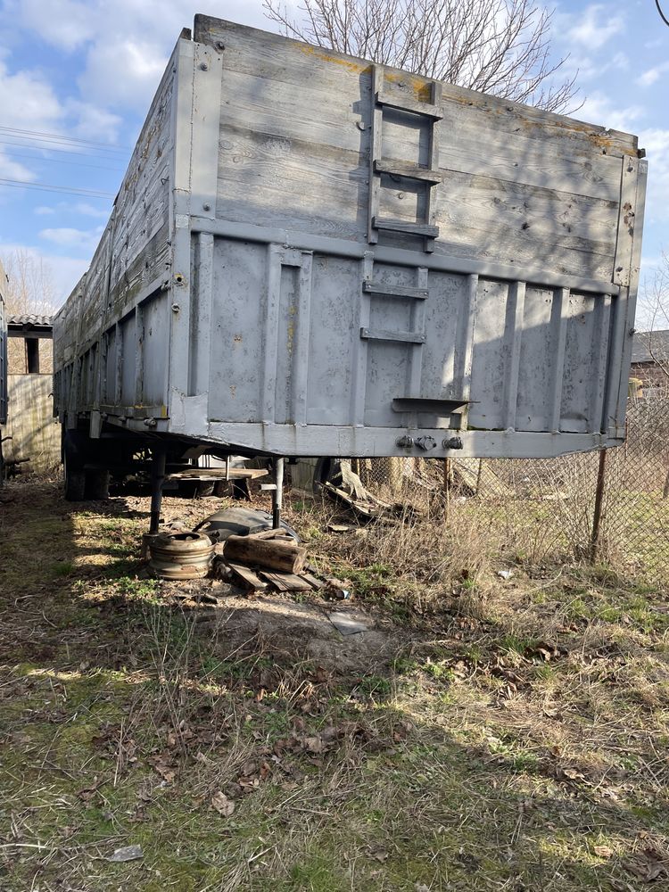 Подам напівпричіп, бортовий