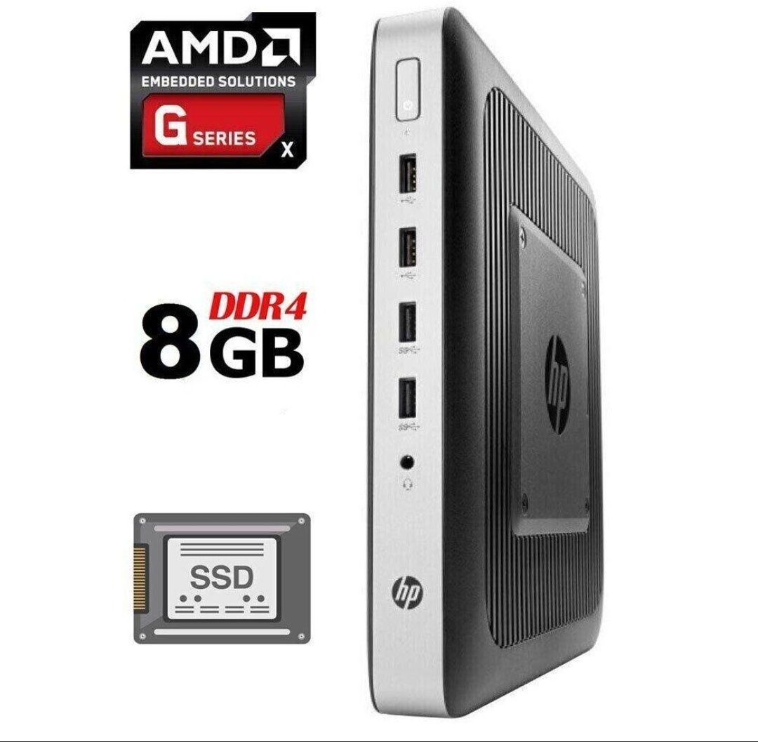 Мини ПК. Неттоп HP t630  / AMD G-Series GX-420GI (4 ядра по 2.0