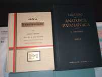 Livros antigos enfermagem e anatomia patológica