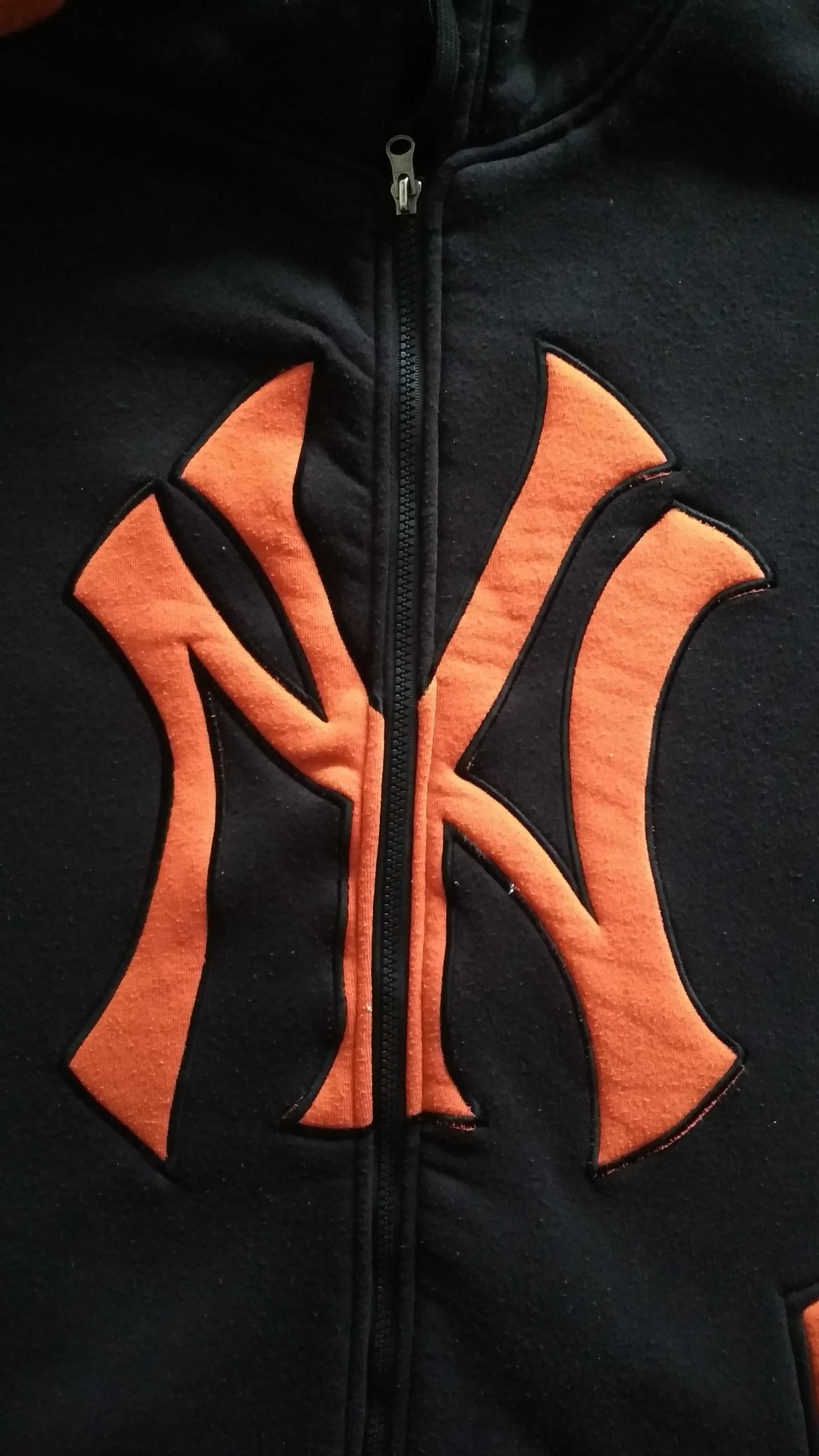 Худи толстовка Vintage New York Yankees Y2K Hip-Hop RAP (L-XL) оригин