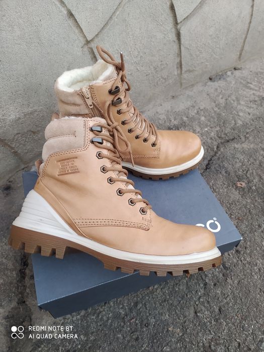 Ecco 38 ботинки жіночі зимові черевики сапоги взуття ессо