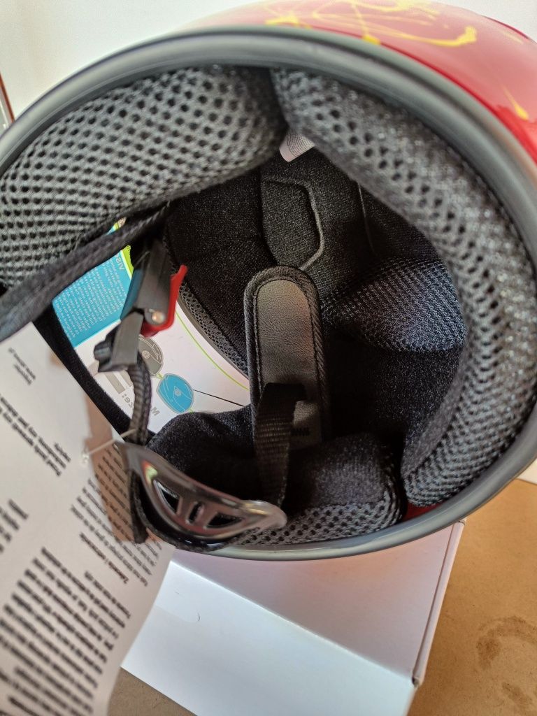 Kask motocyklowy dziecięcy zamknięty ABIWA