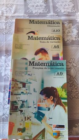 Conjunto de livros de matemática cursos profissionais