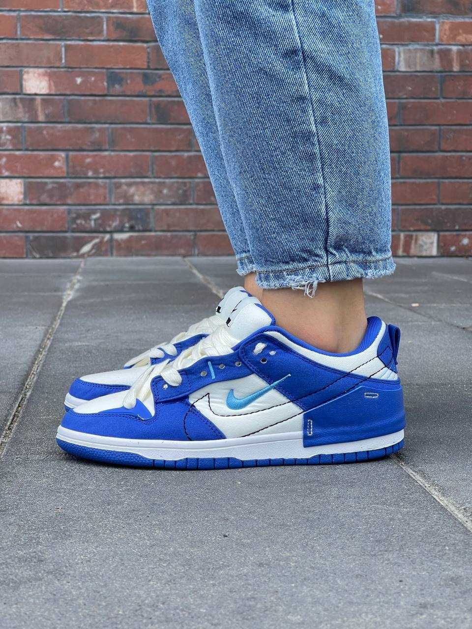 Женские кроссовки Nike Dunk Low Disrupt 2 White University Blue 36-41