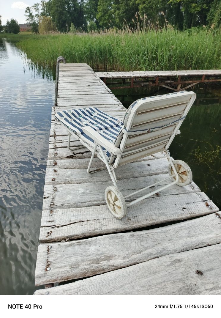 Leżak plażowy duży