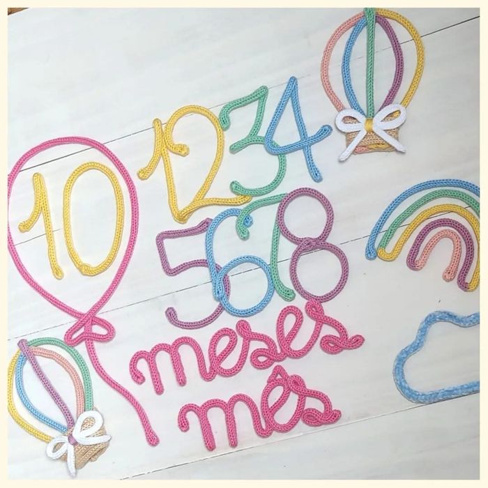 Kit mesversario - acompanhamento mensal bebé