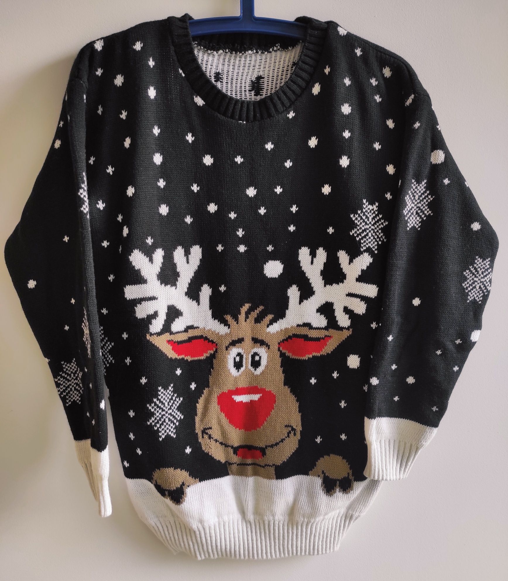 Sweter świąteczny renifer