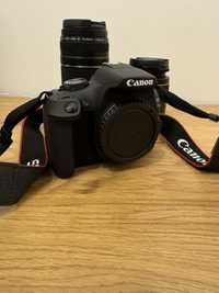 Canon 2000D + duas lentes + mala de transporte