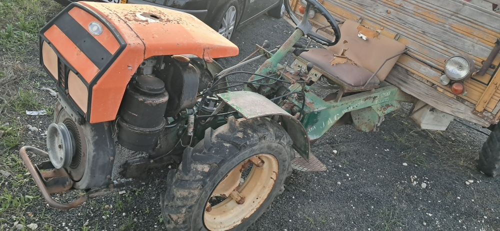 Motocultivador usado goldoni 14 cavalos com reboque