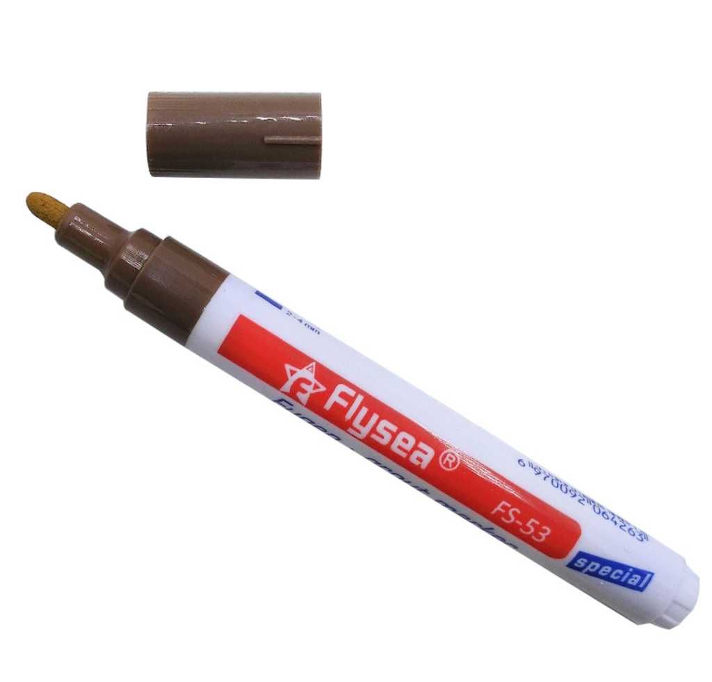 Маркер олівець Flysea для відновлення кольору швів плитки burgundy