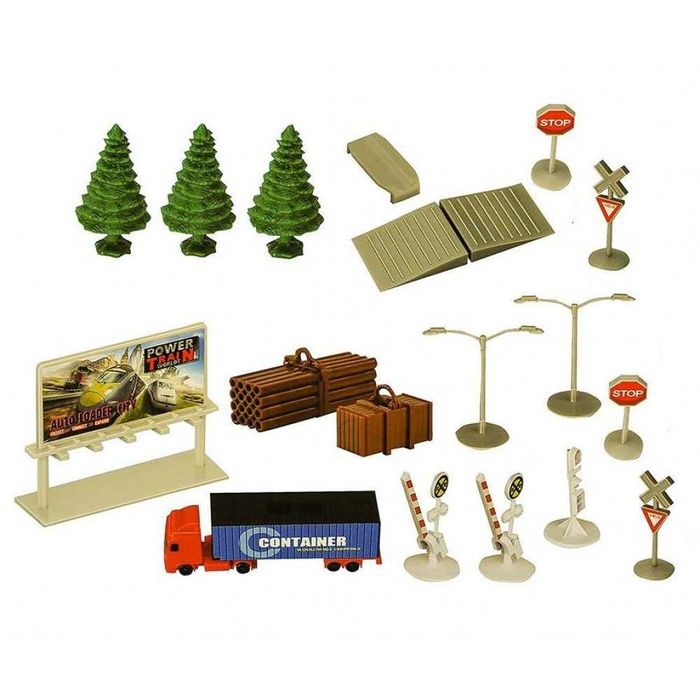 Унікальна залізниця BSQ 2087 нафтоналивна станція, довжина 670 см