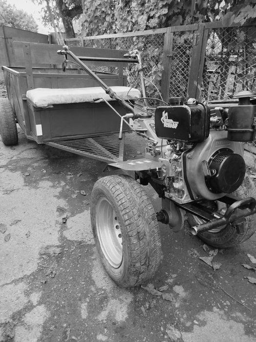 Мотоблок дизельний 6 з Причіпом Можливий Обмін